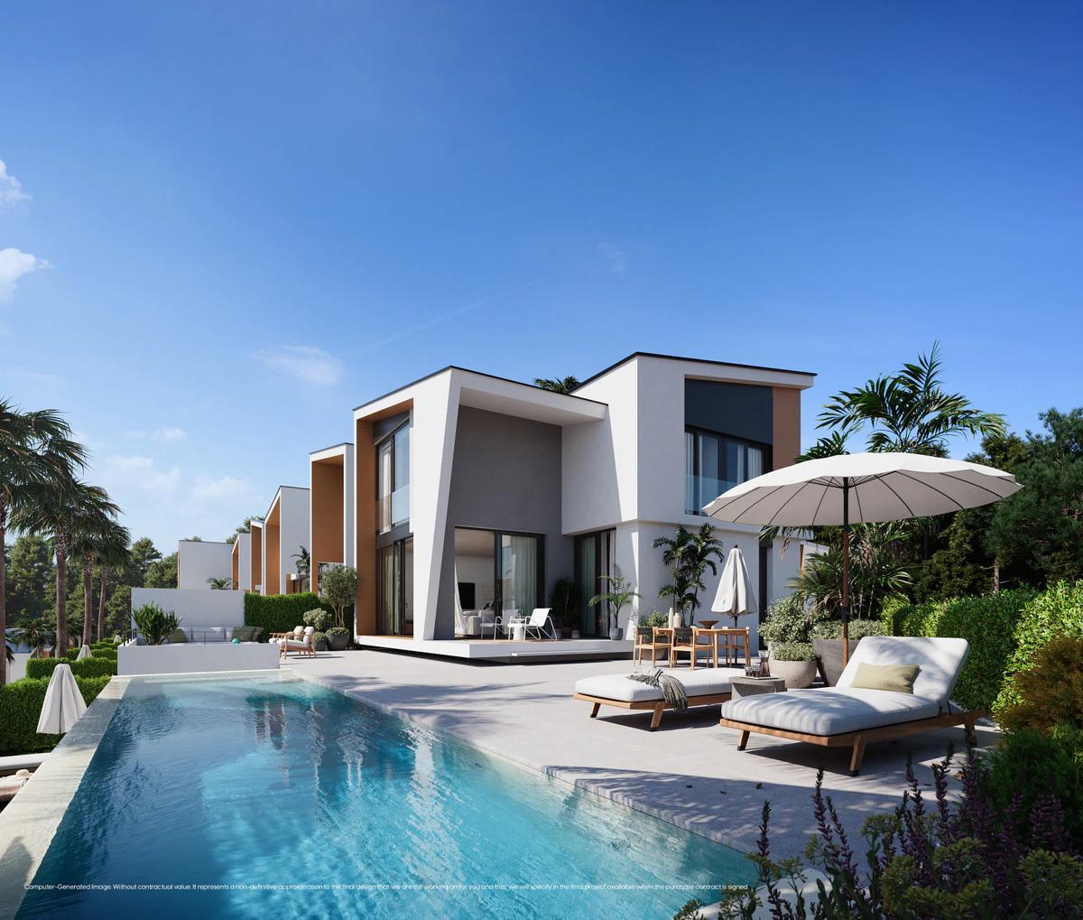Sea View Villas with Private Pools, Mijas