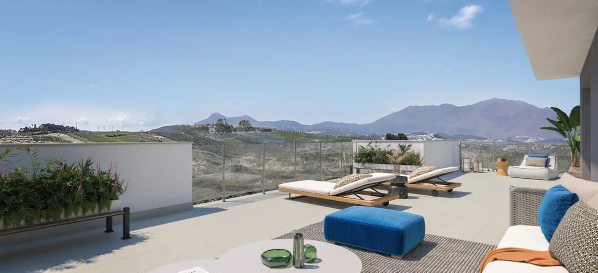 Apartments with Large Terraces and Communal Pool, Manilva