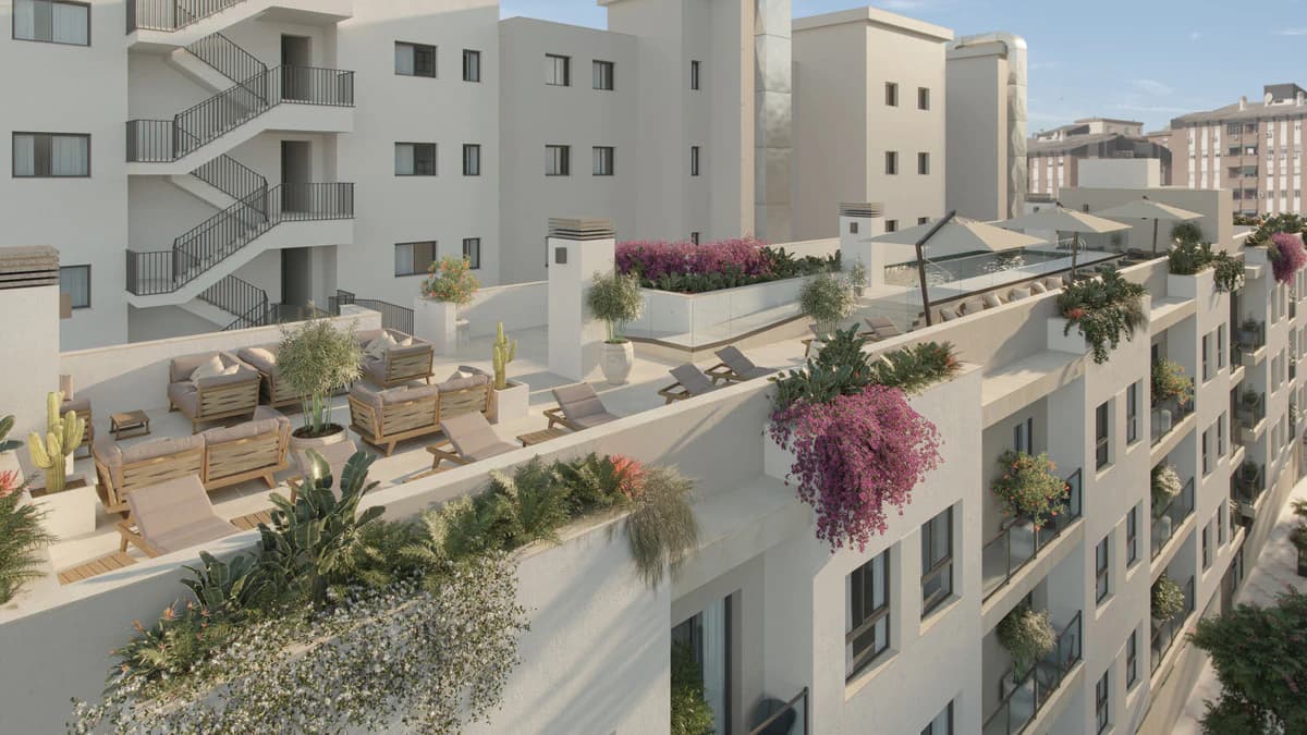 Apartments with a Rooftop Pool, Málaga