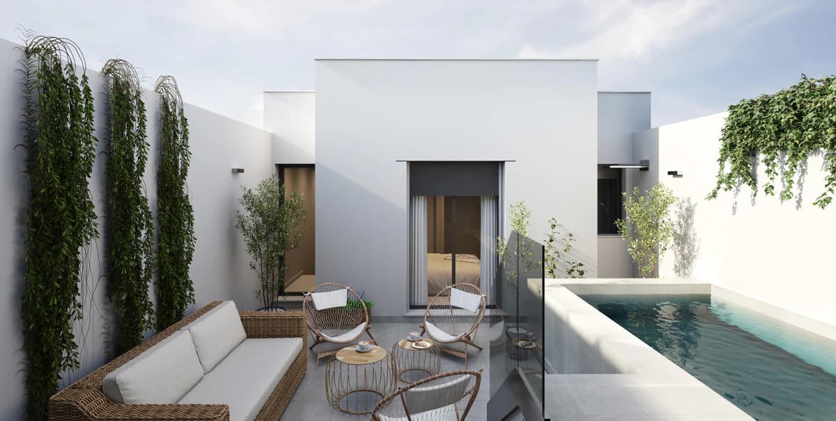 Private Pool Townhouses, Antequera