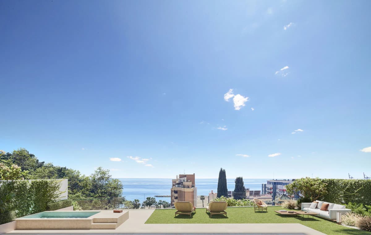 Townhouses with Private Gardens and Terraces, Málaga