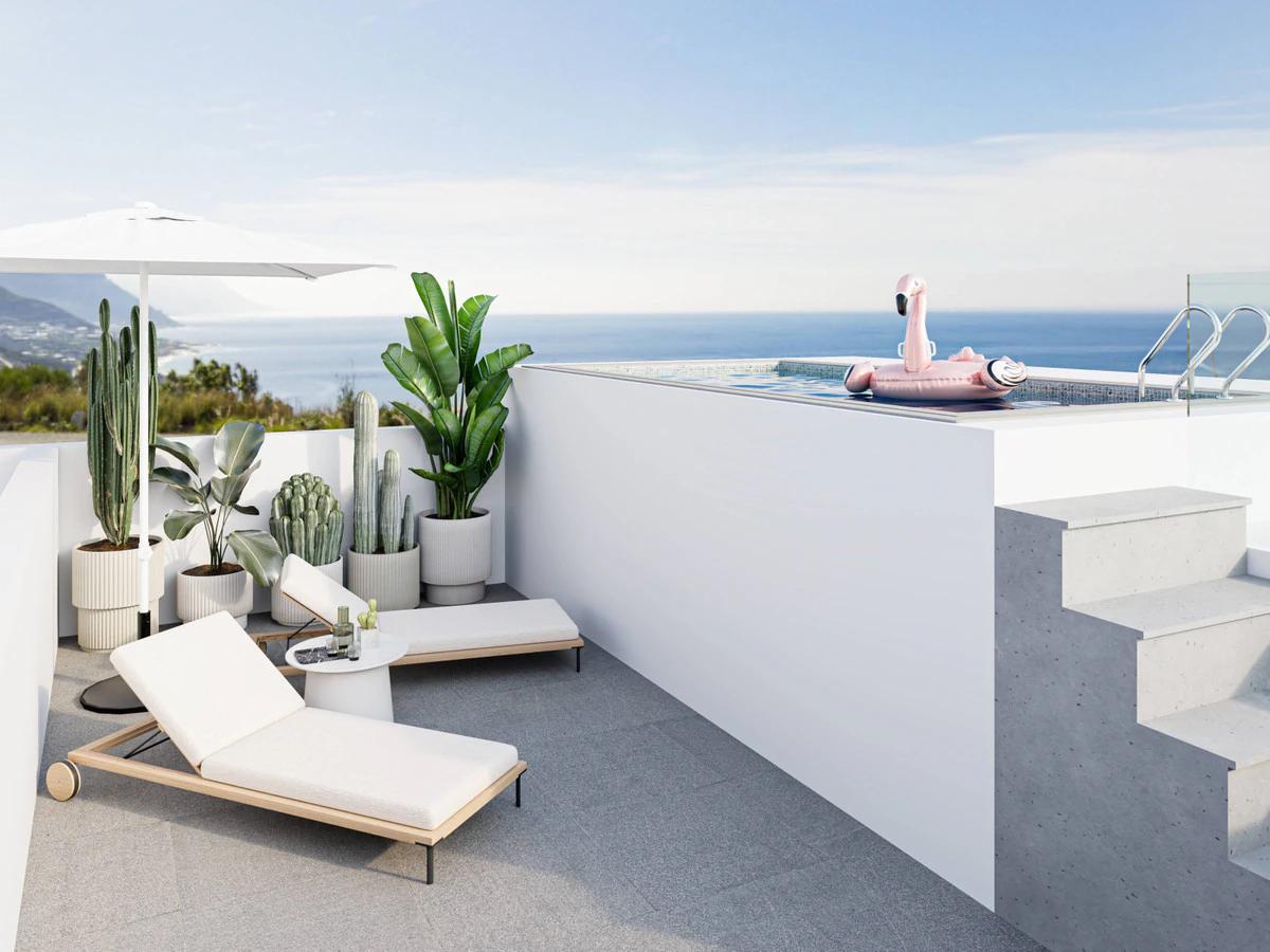 Townhouses with Private Gardens and Large Terraces, Torrox Costa