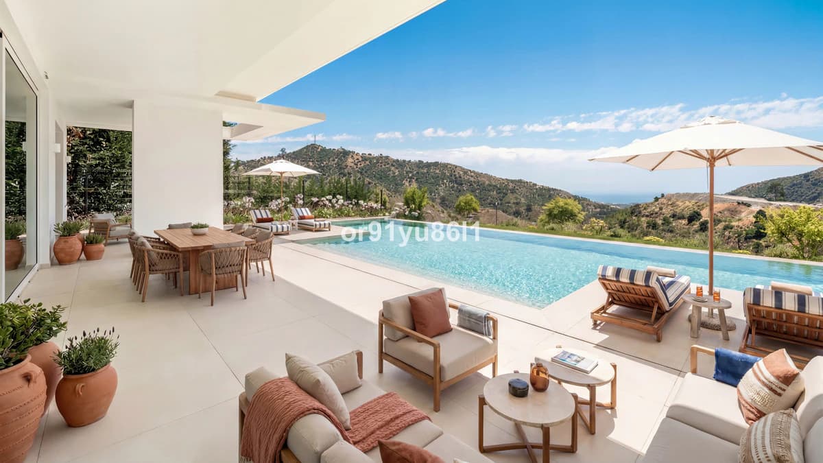 Villas with Panoramic Sea Views, Marbella