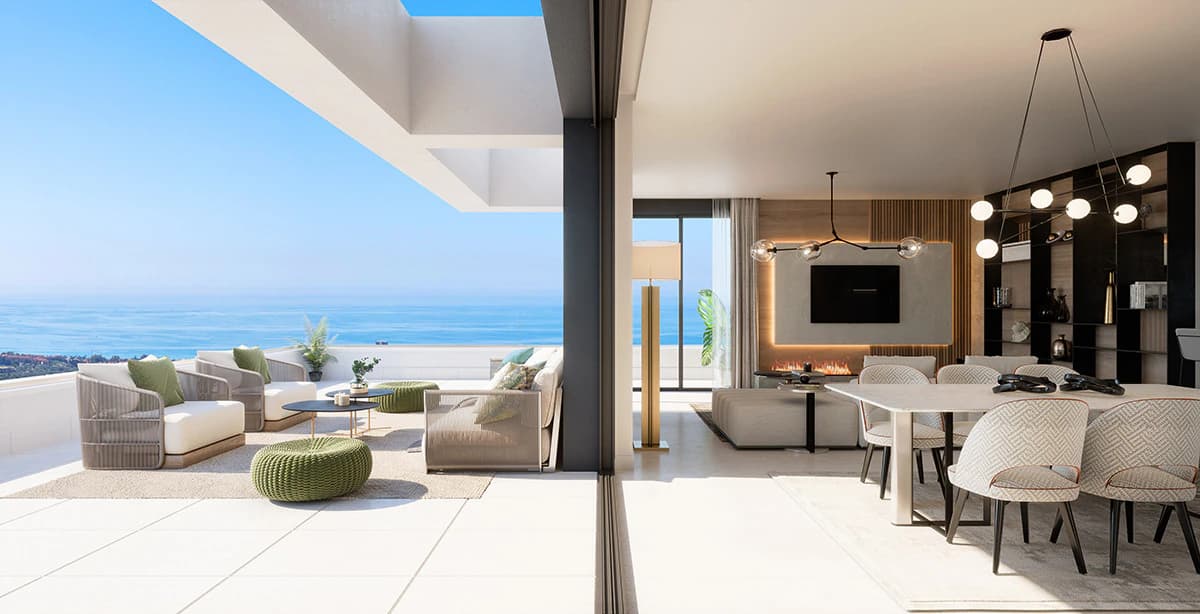 Apartments with Large Terraces, Altos de los Monteros