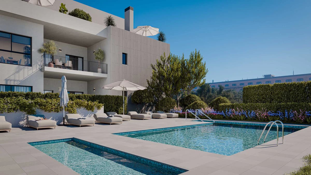 Apartments with Pools and Landscaped Gardens, Alhaurín de la Torre