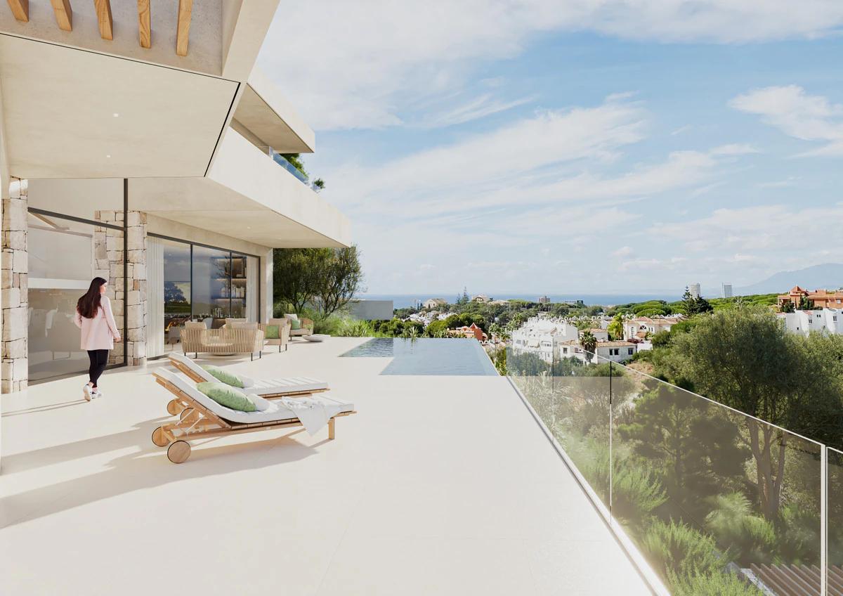 Frontline Golf Villas with Sea Views, Marbella
