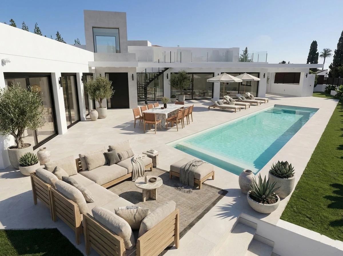 Villas with Private Heated Pools, Mijas