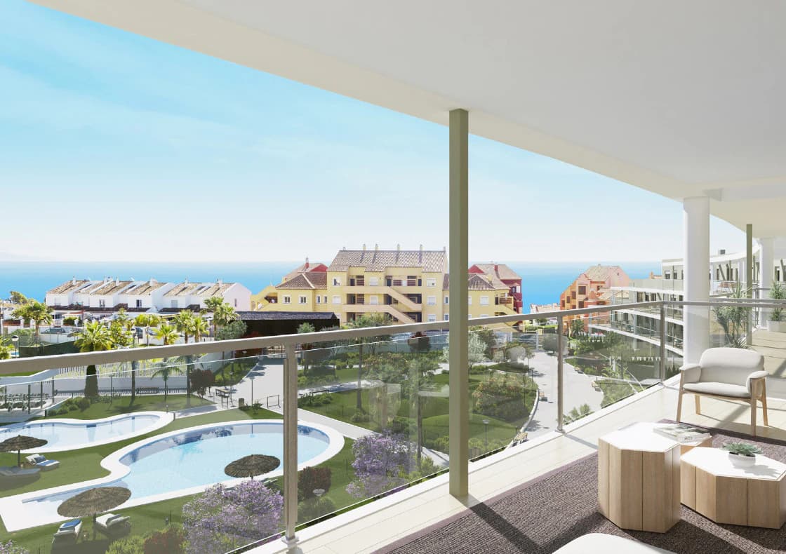 Beachside Apartments with Sea Views, Manilva