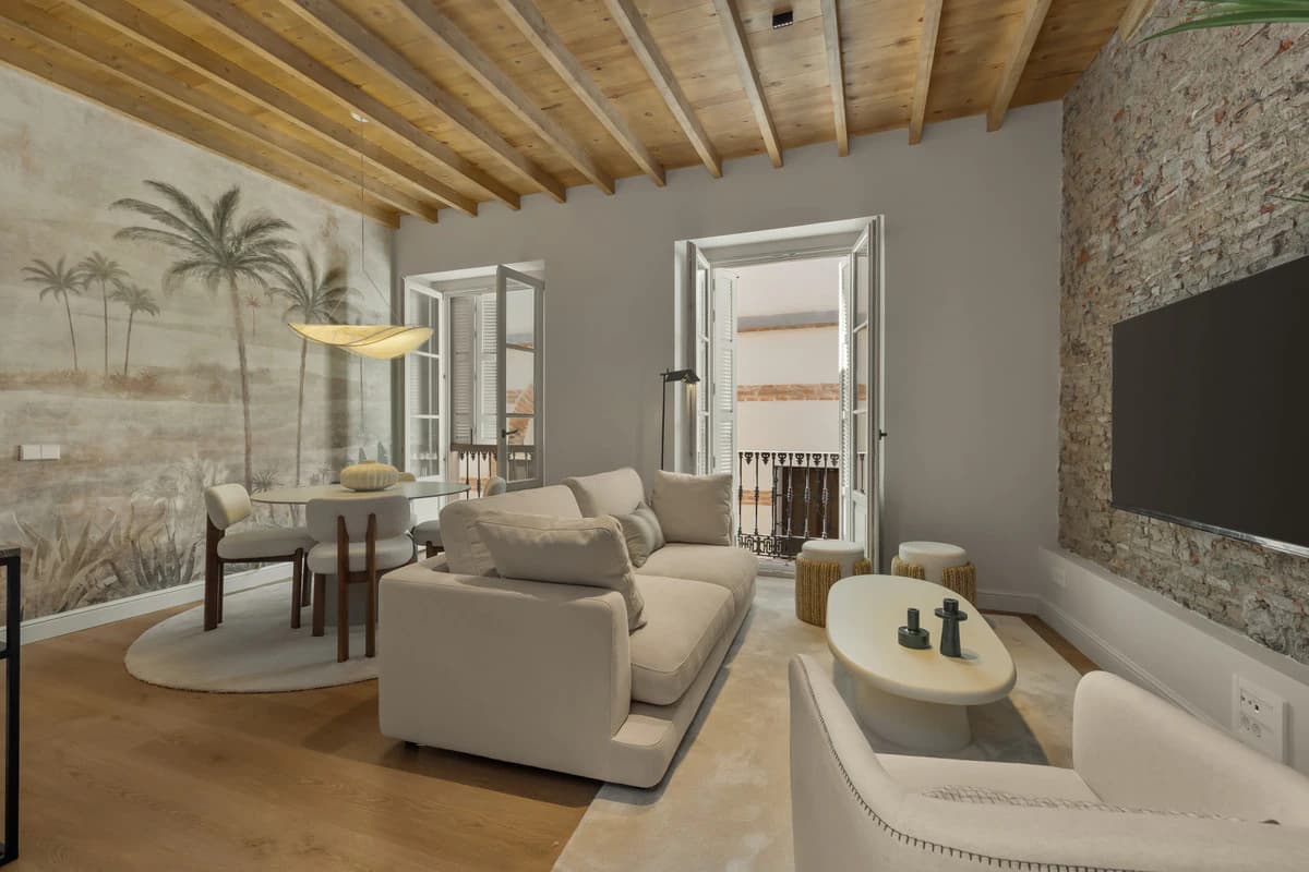 Restored Historic Apartments and Penthouse, Málaga
