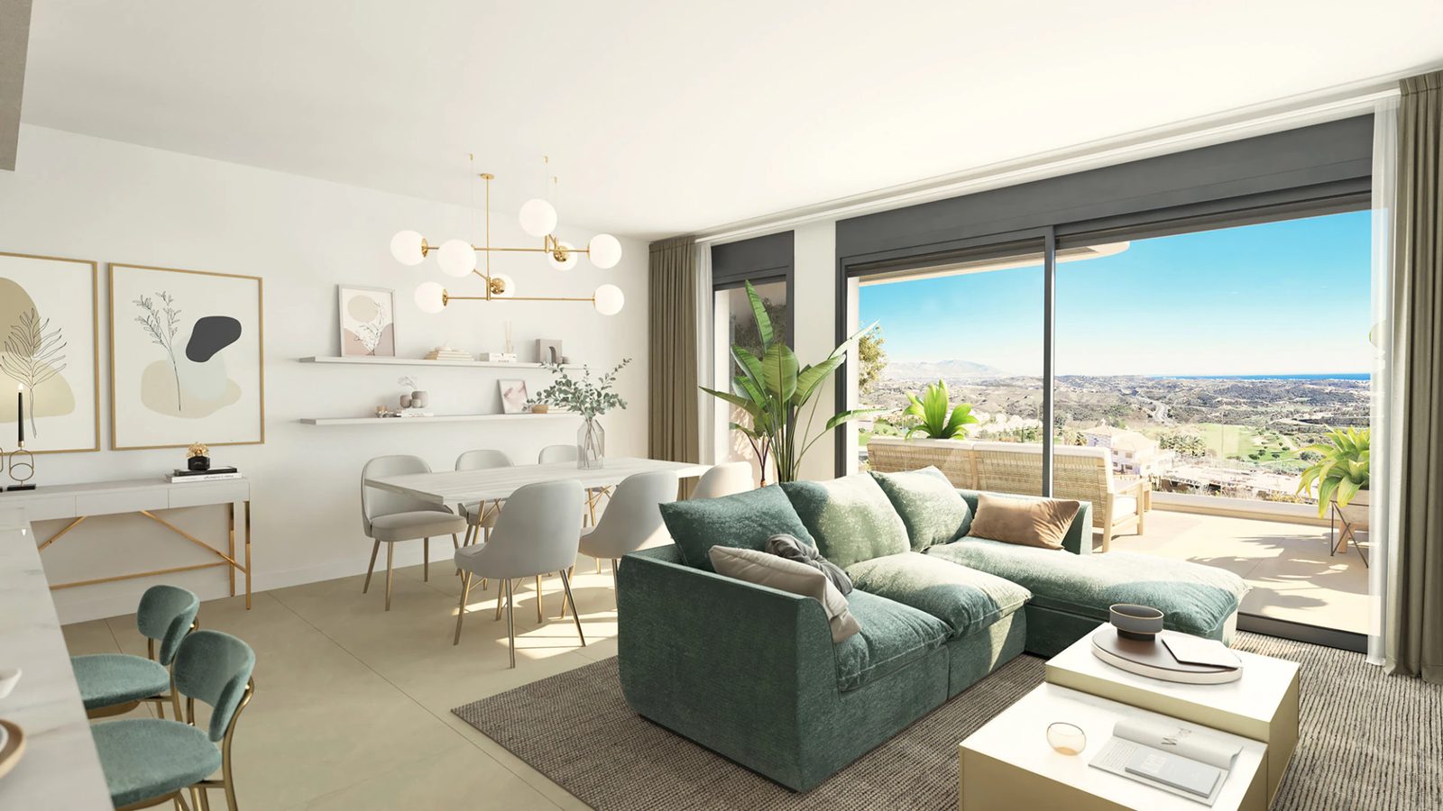 Apartments with Golf and Sea Views · Photo 7