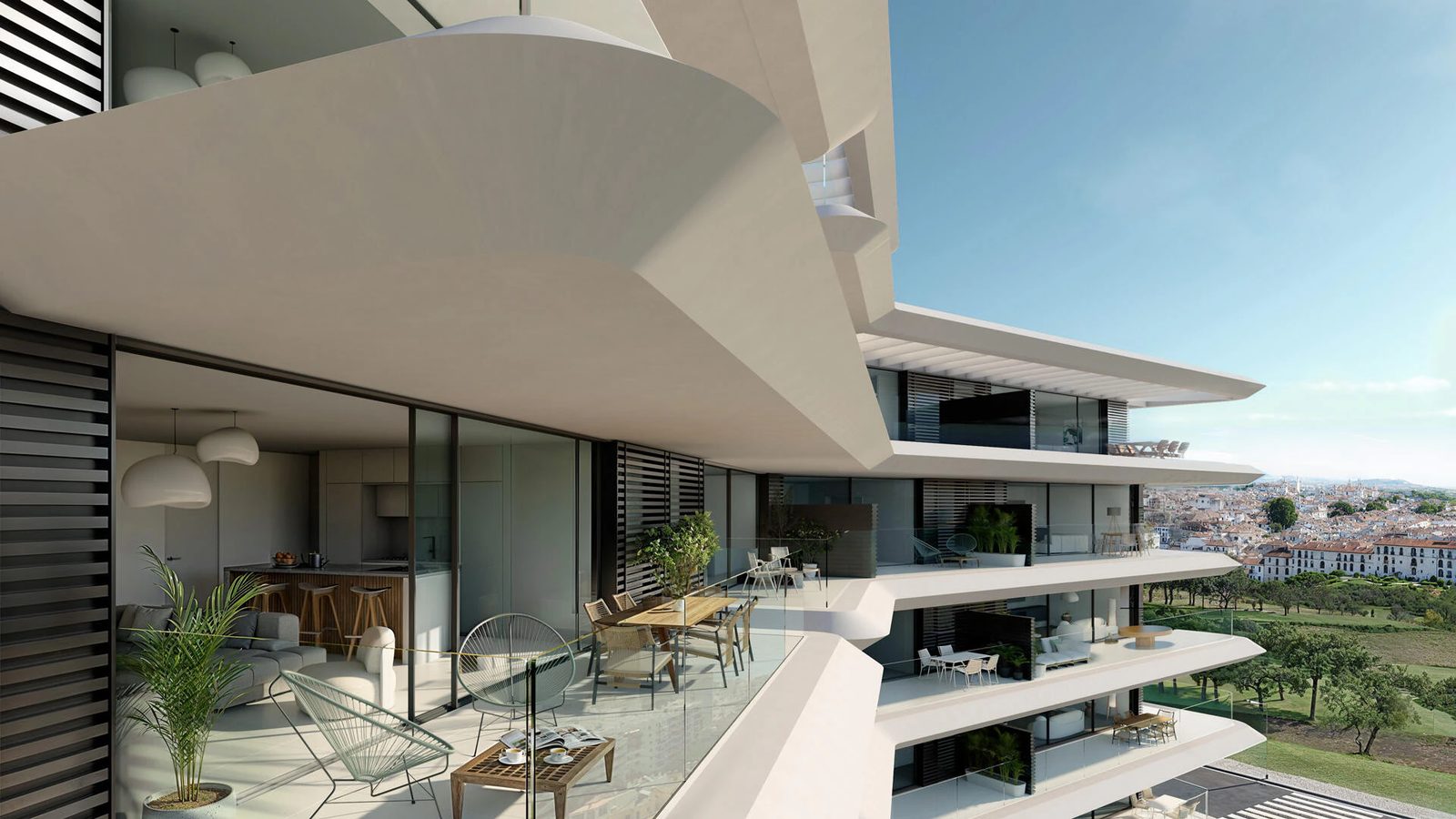 Apartmány so strešnými bazénmi a výhľadmi · Fotografia 12
