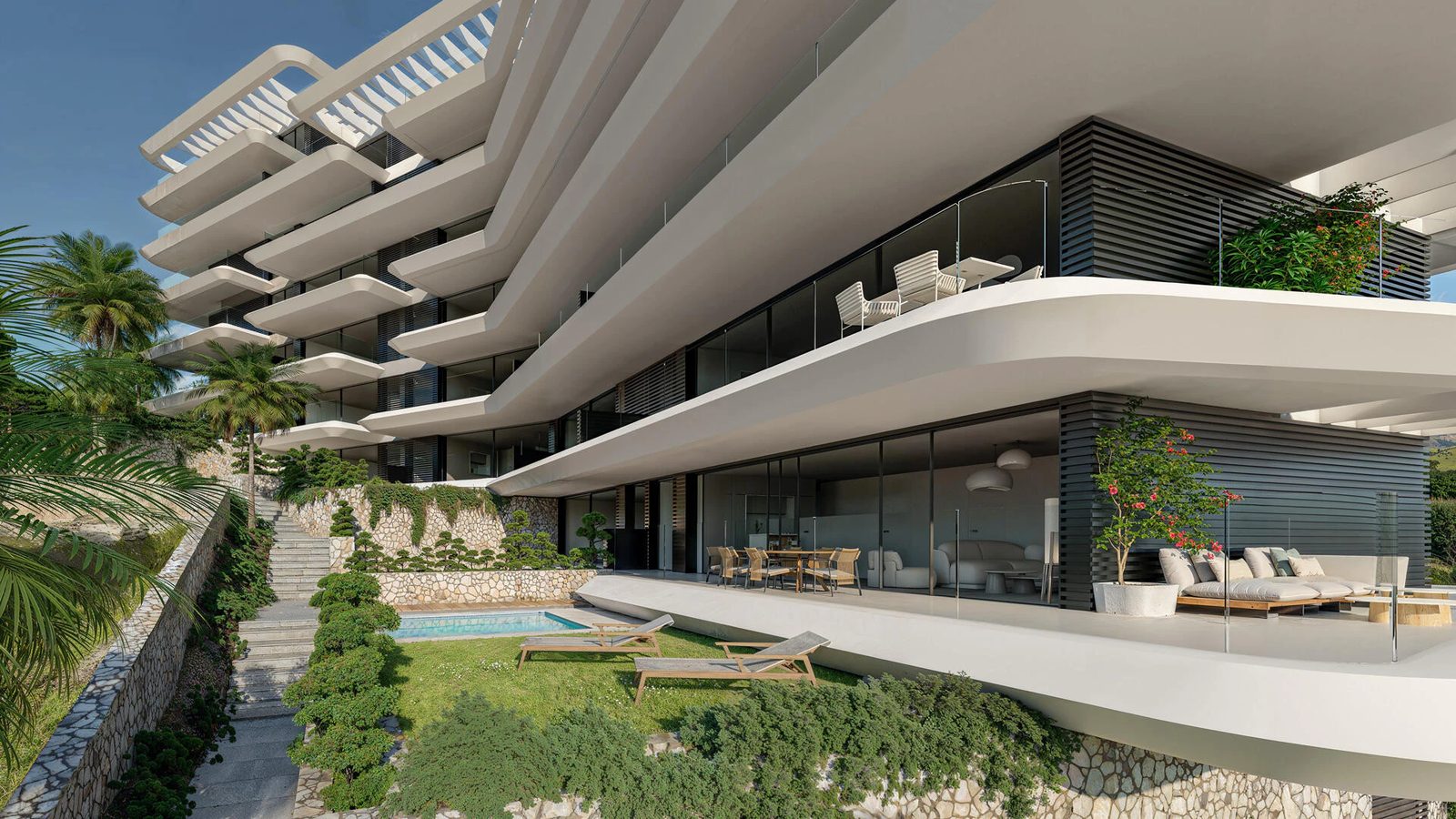 Apartmány so strešnými bazénmi a výhľadmi · Fotografia 4