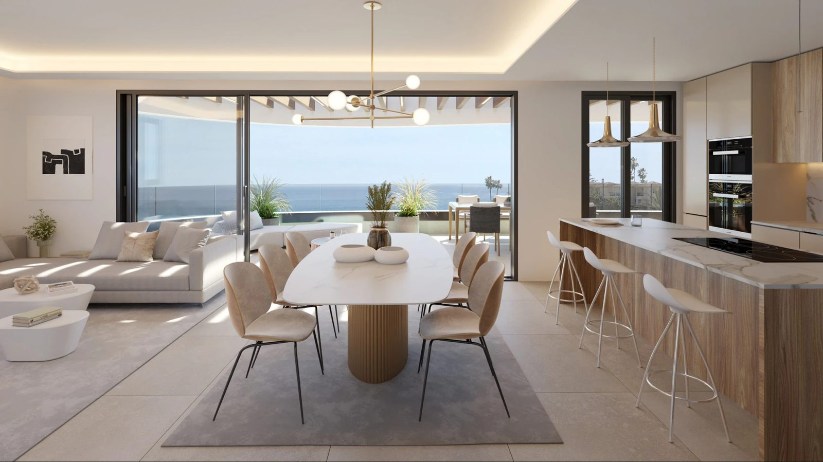 Apartmány s panoramatickým výhľadom na more · Fotografia 8