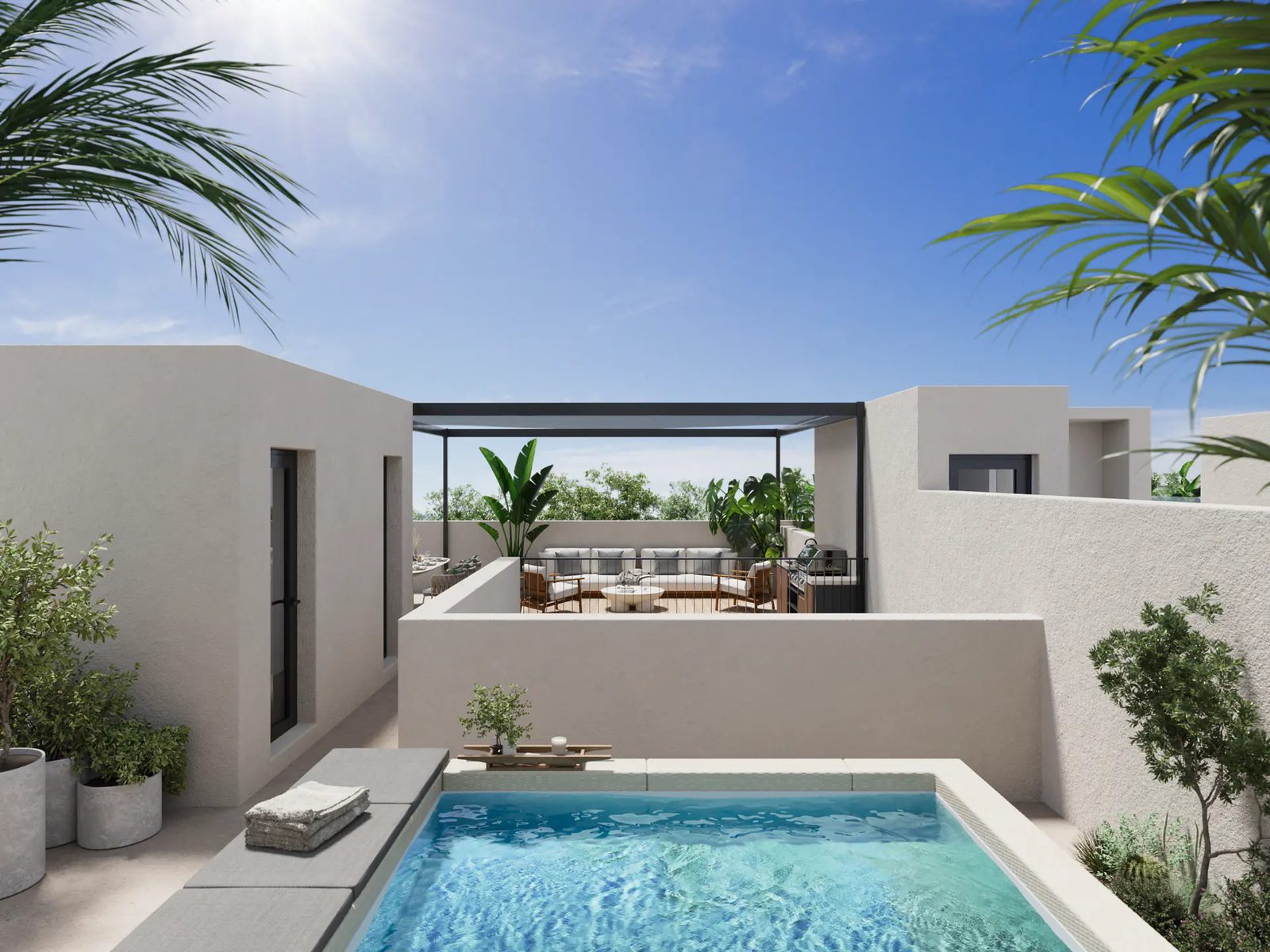 Courtyard Townhouses with Rooftop Solariums · Photo 16