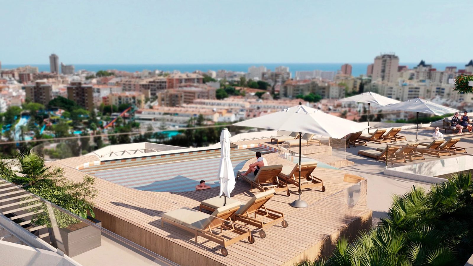 Apartments with a Rooftop Pool and Spa · Photo 9