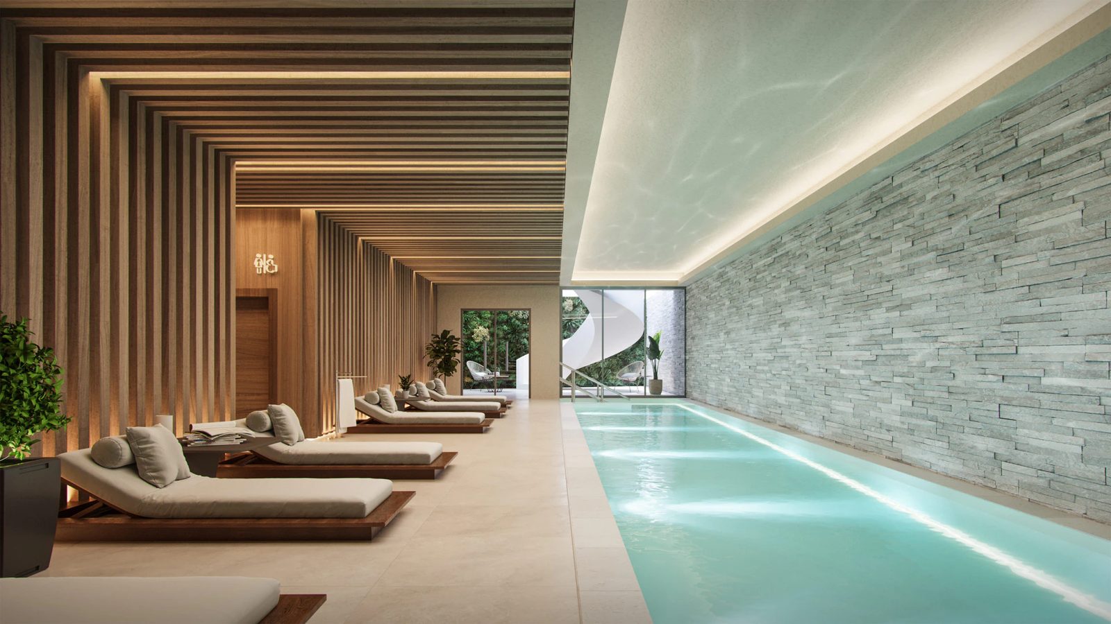 Apartments with Indoor Pool near the Beach · Photo 9