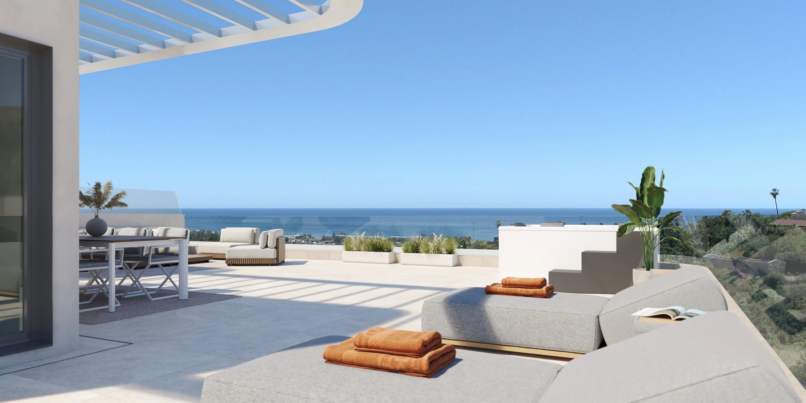 Appartamenti di lusso con vista mare