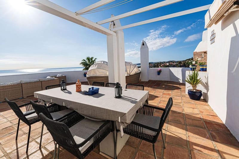 Beachfront Penthouse with Stunning Sea Views