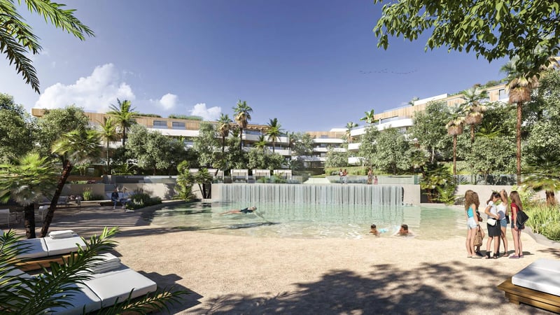 Appartements spacieux dans un espace naturel