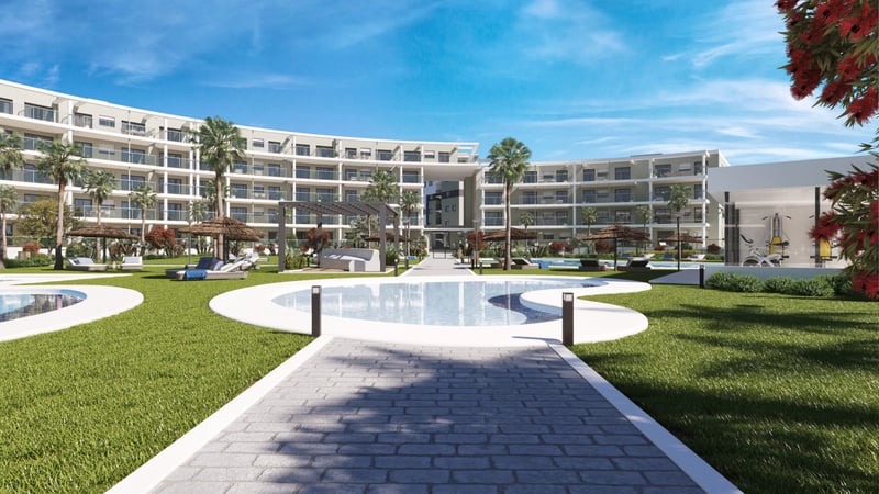 Apartamentos a 150 m de la playa