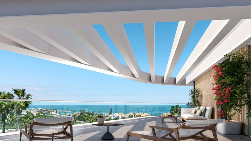 Apartamentos con vistas al mar